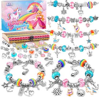 ✨ - Kit fai da te: braccialetti, perline, artigianato, ragazze