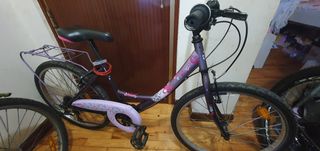 Bicicleta Morada Talla 24