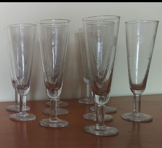 Copas de cava grabadas
