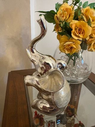 Elefante portafortuna lucido