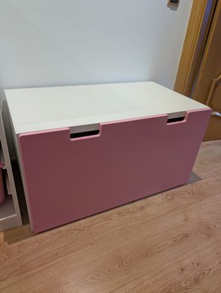 Banco almacenaje juguetes Smastad IKEA
