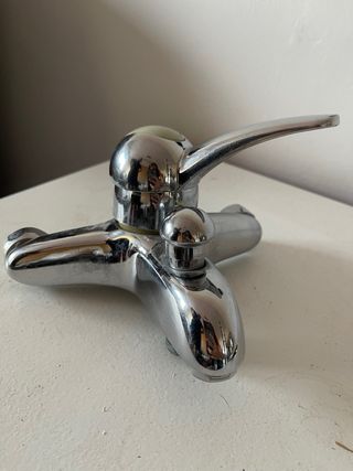 Grifo Ducha/Bañera Plata Metal