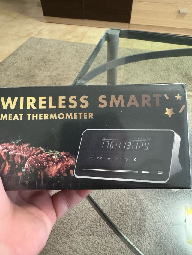 Termómetro Inalámbrico Inteligente para carne.