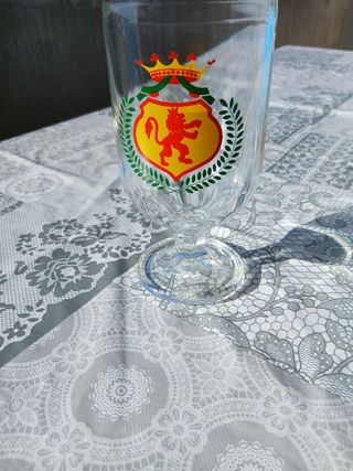 Bicchiere vintage Nutella con leone