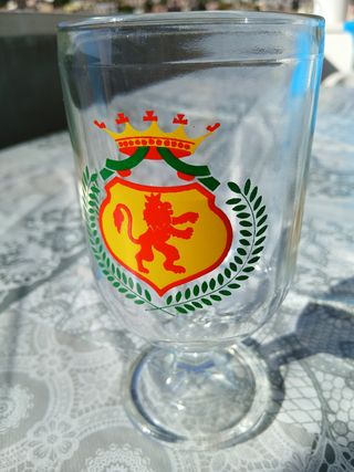 Bicchiere vintage Nutella con leone