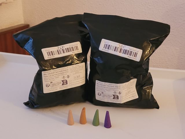 Conos de incienso 500 unidades