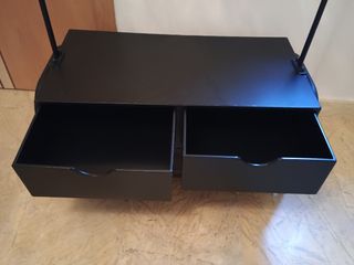 Appendiabiti in ferro battuto nero