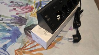 Regleta 4 Enchufes + 2 USB + 2 USB-C
