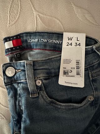 Pantalón vaquero Tommy Hilfiger mujer T.XS/34