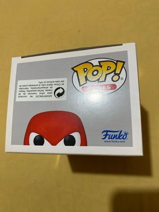 Funko Pop! Sonic Knuckles 854 Flocked Special Edit