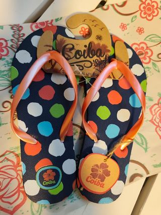 Chanclas Coiba Talla 36 Nuevas