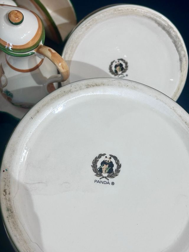 Lote Cerámica Vintage Cocina 6 Piezas