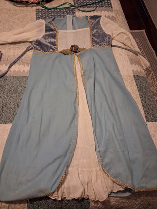 Traje medieval niña disfraz