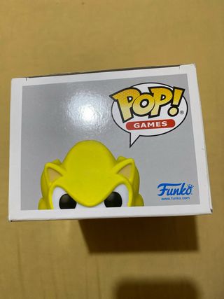 Funko Pop! Super Sonic 877 Sonic The Hedgehog