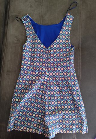 Mono corto estampado floral