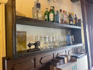 Estantería de pared de madera para colgar