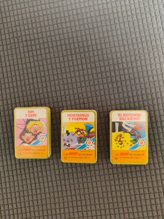 Cartas Mini Fournier Mortadelo y Filemón Zipi