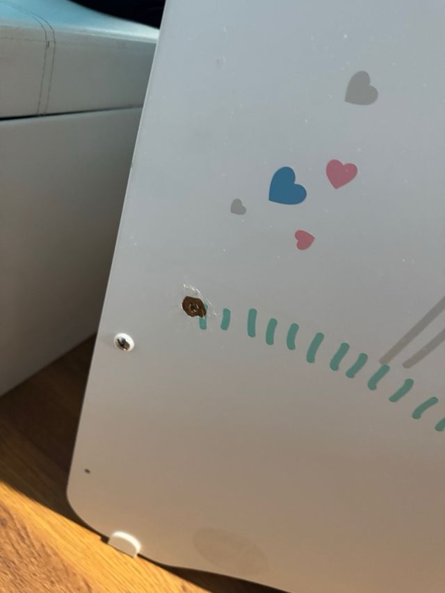 Cuna Mi Cuna blanca con chichonera