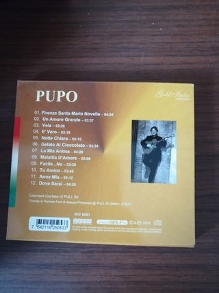 CD Pupo Gold Italia Collection