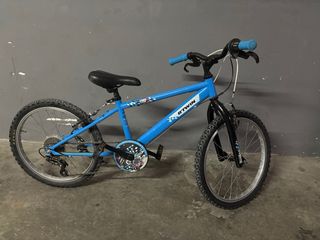 Bicicleta B-Twin 20 pulgadas color azul