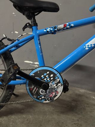 Bicicleta B-Twin 20 pulgadas color azul