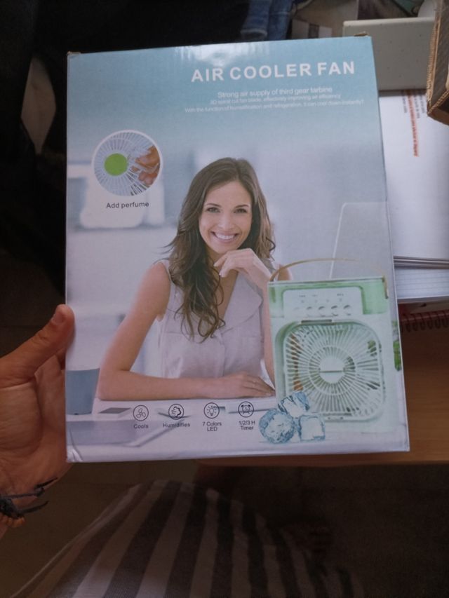 Ventilador Enfriador de Aire Portátil