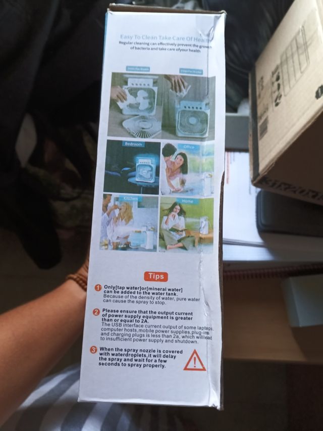 Ventilador Enfriador de Aire Portátil