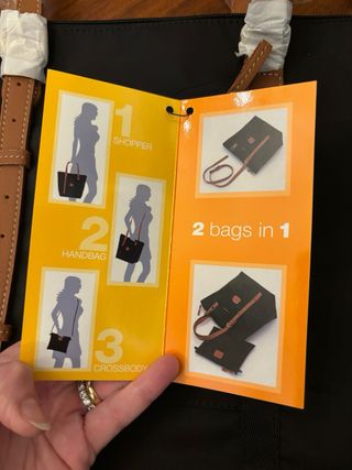 Bric's borsa nera tracolla 3 in 1 nuova