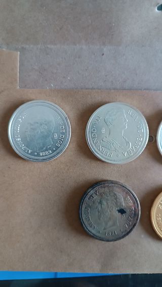 Réplicas monedas antiguas. (Falsas)