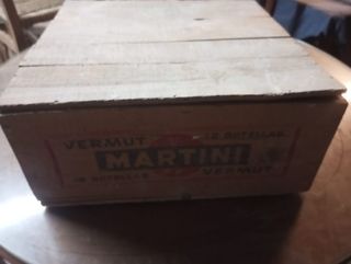 Caja de Madera Martini Vermut