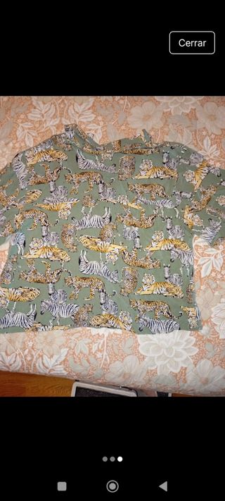 Camisa estampada animales