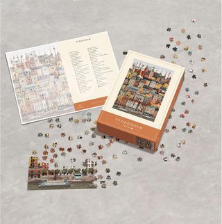 ✨ - Martin Rompecabezas arte ciudades multicolor