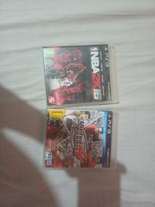 Lote Juegos PS3 NBA 2K16 y Virtua Tennis 4