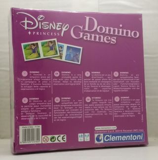Disney Princesas Domino Games Clementoni NUEVO