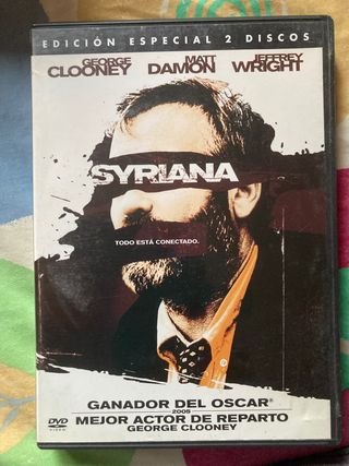 DVD Syriana Edición Especial 2 Discos
