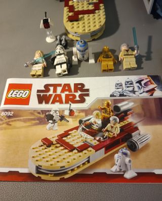 Lote Lego Star Wars 8017 y 8092