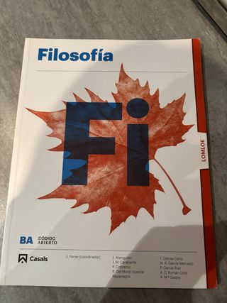 Historia de la Filosofía 1 de Bachillerato