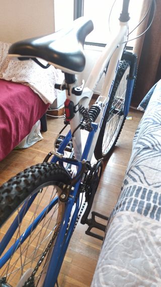 Bicicleta de Montaña DENBIE Blanca y Azul
- #26 
