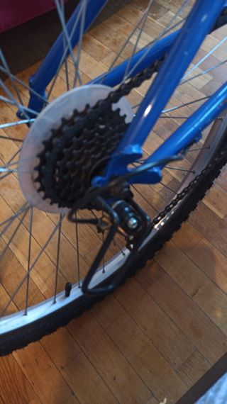 Bicicleta de Montaña DENBIE Blanca y Azul
- #26 