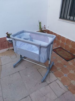 Cuna de viaje Asalvo gris