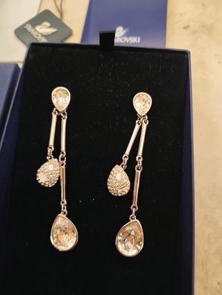 Pendientes Largos Swarovski Vintage Modelo 866922