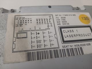 Radio Seat Ibiza 6J (2008-2015)