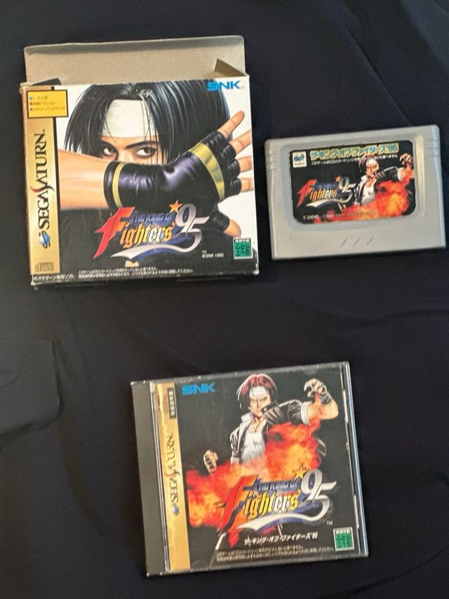 Pack Sega Saturn KOF 95 y 96