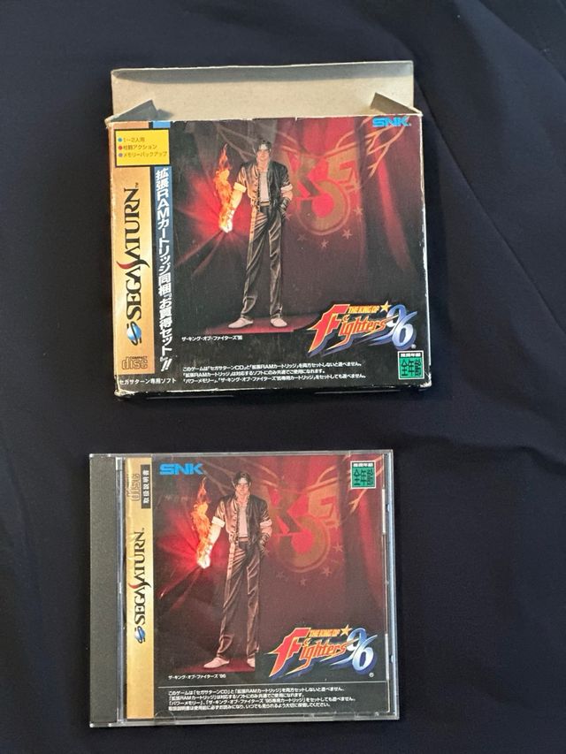 Pack Sega Saturn KOF 95 y 96