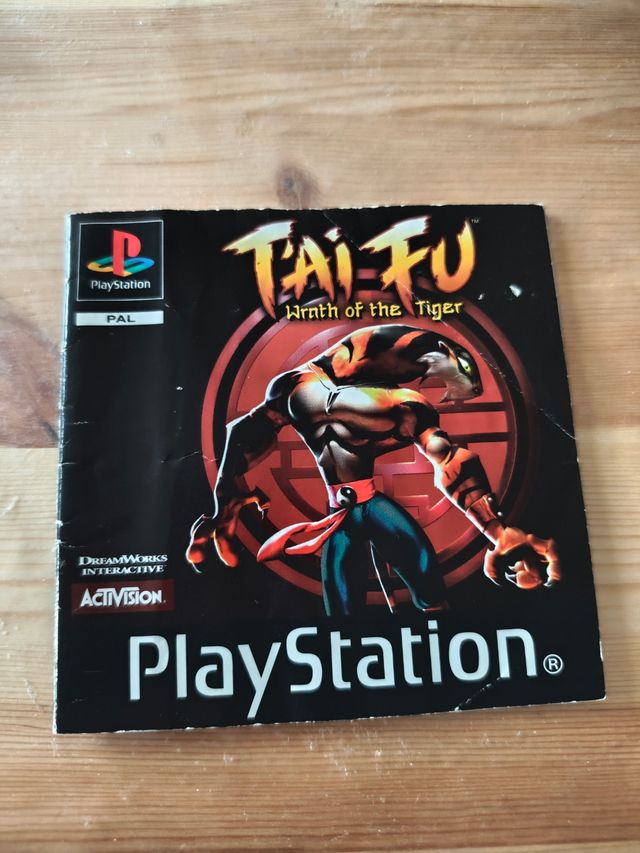 Manuale Tai-Fu: L'ira della tigre PS1