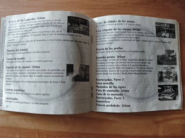 Manuale Tai-Fu: L'ira della tigre PS1