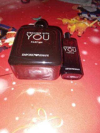 Frasco Vacío Emporio Armani Stronger With You Parf