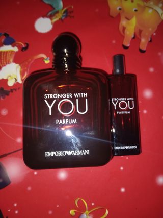 Frasco Vacío Emporio Armani Stronger With You Parf