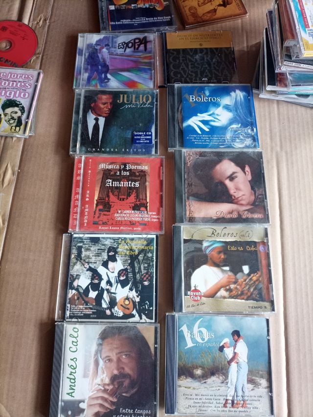 CDs Varios: Boleros, Tango y Compilaciones clásico