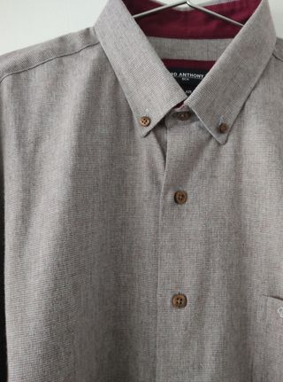 Camisa manga larga LORD ANTHONY granate